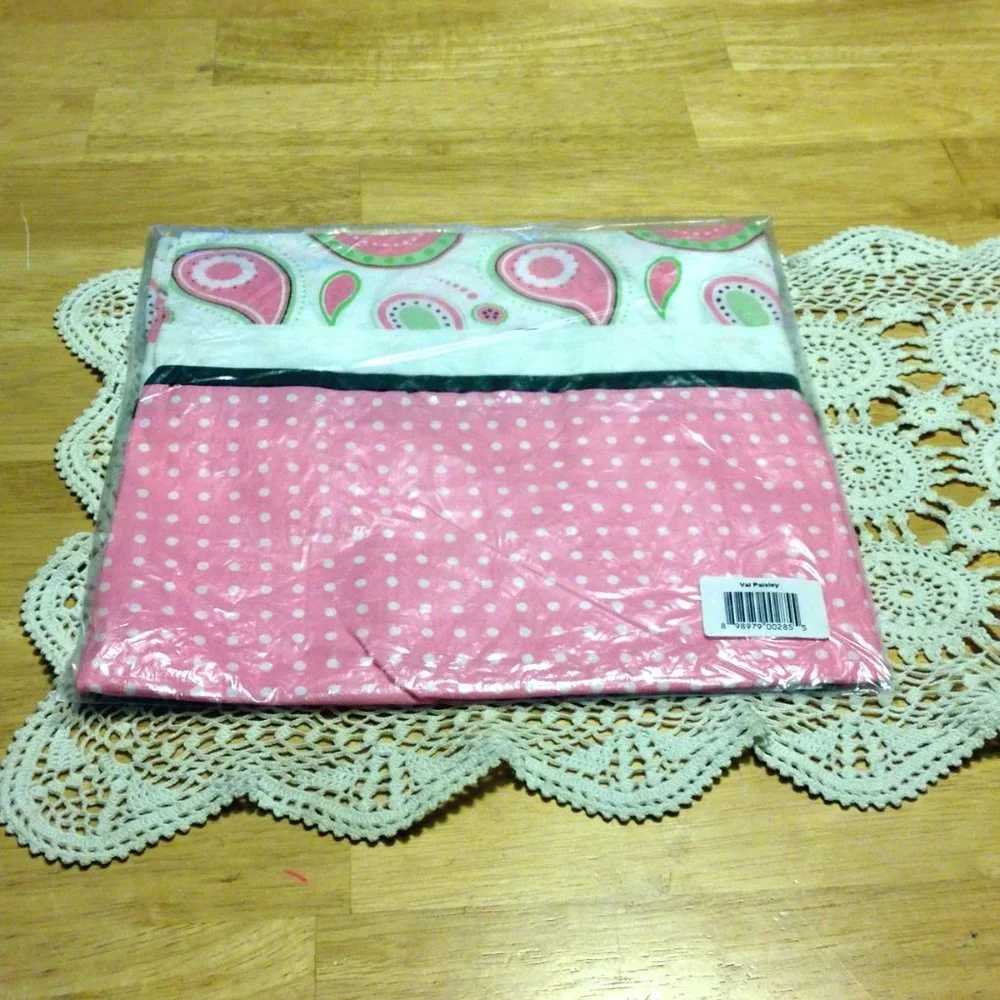 Pam's Paisley Window Valance, nursery to go
